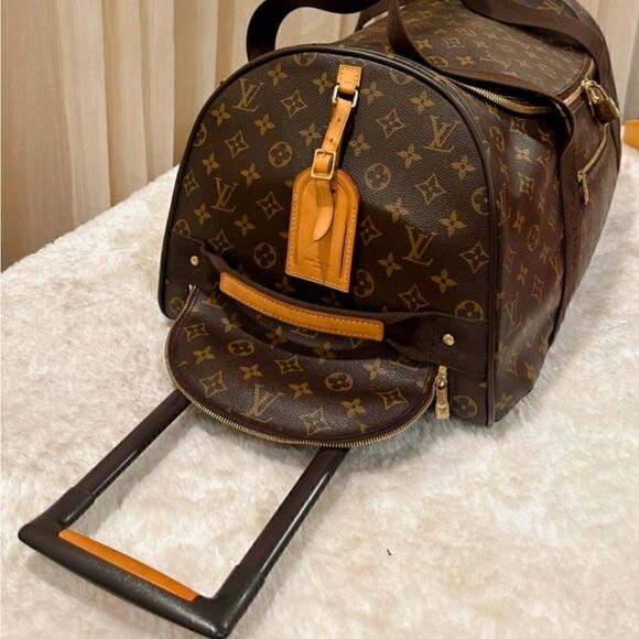 💯% Authentic Louis Vuitton Monogram Canvas Neo Eole 55 Rolling Bag✨ - Picture 13 of 17